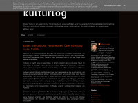 kulturlog.blogspot.com Webseite Vorschau