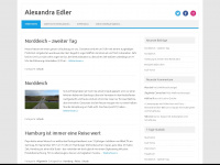 alex-edler.de Webseite Vorschau