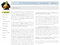 sankt-peter-am-perlach.de Webseite Vorschau