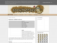 thebooktherapy.blogspot.com Webseite Vorschau
