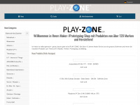play-zone.ch Webseite Vorschau