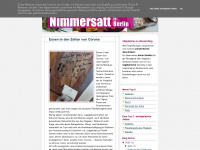 nimmersatt-in-berlin.blogspot.com Webseite Vorschau