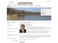 joshofen.de Webseite Vorschau
