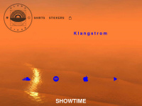 klangstrom.net Webseite Vorschau