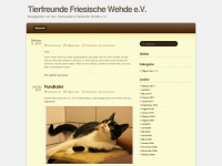 tierfreundefrieswehde.wordpress.com Webseite Vorschau