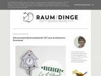 raumdinge.blogspot.com Webseite Vorschau