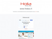 firebox.fi Webseite Vorschau