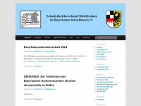 schachbezirk-mittelfranken.de Webseite Vorschau