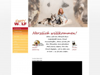 happy-wolf.de Webseite Vorschau