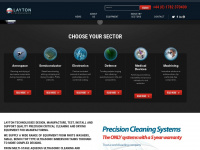 laytontechnologies.com Webseite Vorschau