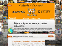 galerie-glaswerk.net Webseite Vorschau