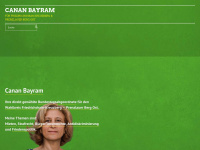bayram-gruene.de Webseite Vorschau