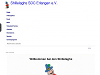 shillelaghs.de Webseite Vorschau