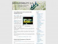 socialtransparency.wordpress.com Webseite Vorschau