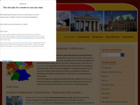 deutschland-ferien.net Webseite Vorschau