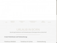 born-fewo.de Webseite Vorschau