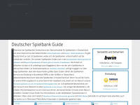 spielbankendeutschland.com Webseite Vorschau