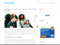 pro-digit.com Webseite Vorschau