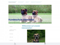 hundeschule-altmuehltal.de Webseite Vorschau