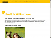 muenchen-hundeschule.com Webseite Vorschau