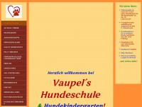 hundeschule-vaupel.de Webseite Vorschau