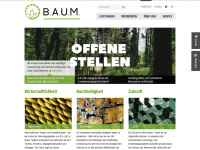 baumgroup.de Webseite Vorschau