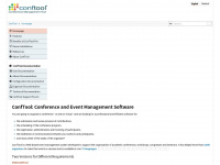 conftool.net Webseite Vorschau