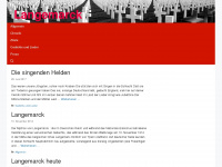 langemarck.net Webseite Vorschau