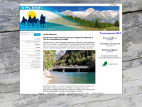 alpin-trails.de Webseite Vorschau