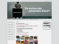 marktstand-tirol.at Webseite Vorschau