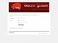 Baconipsum.com