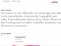 kulturallmende.org Webseite Vorschau