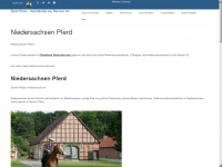 niedersachsen-pferd.de Webseite Vorschau