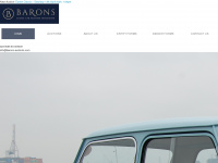barons-auctions.com Webseite Vorschau