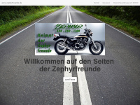 zephyrfreunde.de Webseite Vorschau