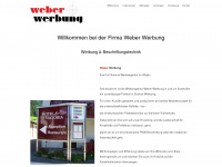 weber-werbung-sonthofen.de Webseite Vorschau