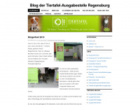tiertafelregensburg.wordpress.com Webseite Vorschau