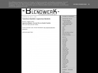 blendwerk.blogspot.com Webseite Vorschau