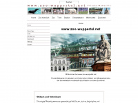 zoo-wuppertal.net Webseite Vorschau