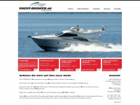 yacht-broker.at Webseite Vorschau