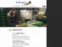 fruit-qms.de Webseite Vorschau