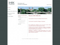 ihrk-consulting.com Webseite Vorschau