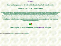 vebi.de Webseite Vorschau