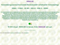 vebio.de Webseite Vorschau