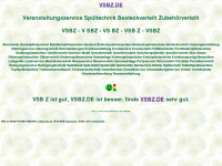 vsbz.de Webseite Vorschau