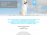 colorofsnow.ch Webseite Vorschau