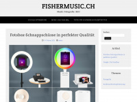 fishermusic.ch Webseite Vorschau