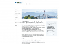mbe.ch Webseite Vorschau