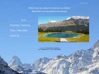 panoramen.ch Webseite Vorschau