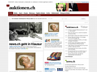 auktionen.ch Webseite Vorschau